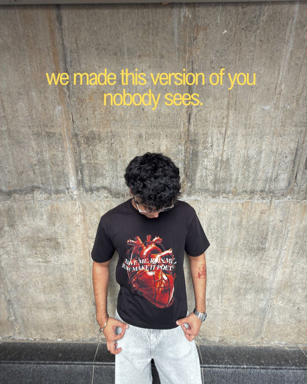 LOVE ME, RUIN ME T SHIRT